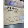 Image 3 : VIVO VINTAGE BROWN 71" X 36" TABLE TOP, AND VIVO BLACK ELECTRIC DUAL MOTOR DESK FRAME