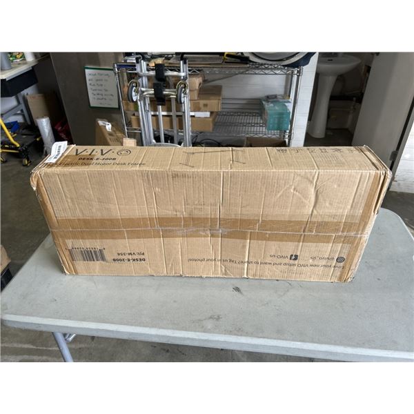 VIVO BLACK ELECTRIC DUAL MOTOR DESK FRAME