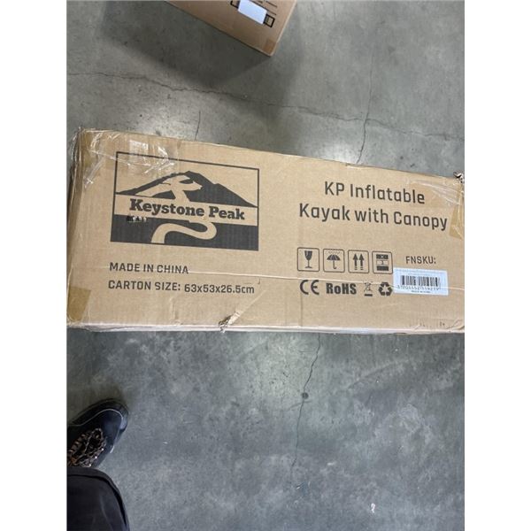 KEYSTONE PEAK INFLATABLE KAYAK WITH CANOPY