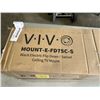 Image 3 : VIVO BLACK ELECTRIC FLIP DOWN/SWIVEL CEILING TV MOUNT