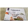 Image 1 : NEW ARAGON HENCKELS STAINLESS STEEL WOK WITH LID, RETAIL $169.99