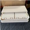 Image 5 : 2 NEW MINI STORAGE BOX WITH BARN DOORS