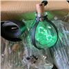 Image 2 : BOX OF 18 NEW HALLOWEEN DARK POTION GLASS BOTTLE LIGHTS SETS