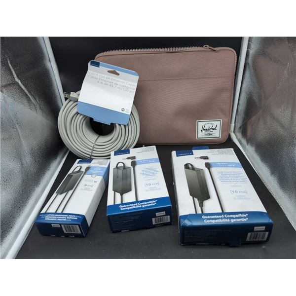 NEW UNIVERSAL LAPTOP CHARGER AND ELECTRONIC ACCESSORIES