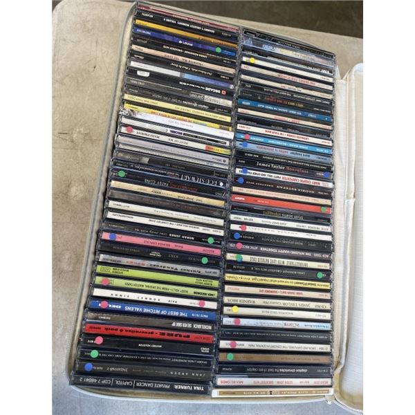 CASE OF VINTAGE CD'S