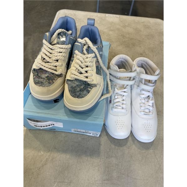 NEW PAIR OF REEBOK AND FASHOIN SHOES BOTH SIZE 7.5