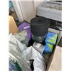 Image 4 : TRAY OF BETTER BOAT ITEMS INCLUDING 7500 LBS CARBON STEEL TRAILER HITCH 2" BALL MOUNT, DECK BRUSH, B