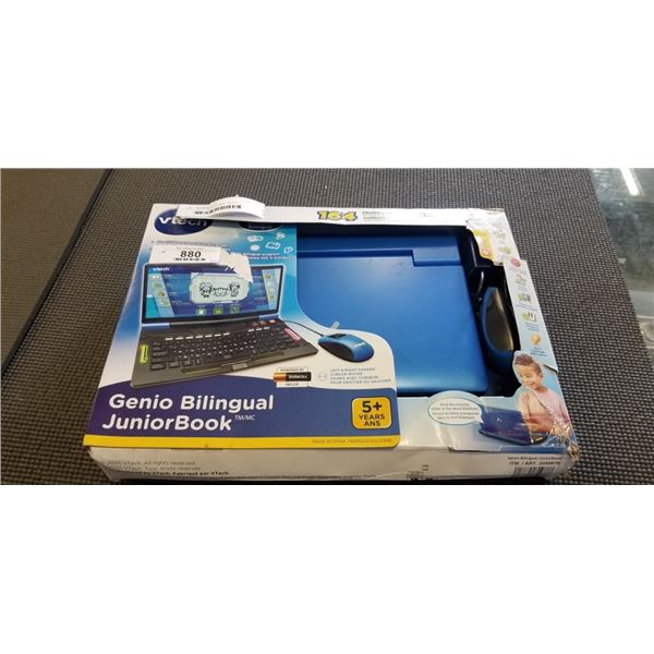 KIDS VTECH EDUCATIONAL LAPTOP GENIO BILINGUAL JUNIOR BOOK