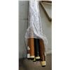 Image 2 : BUNDLE OF POOL CUES AND TRIANGLE