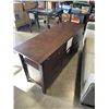 Image 4 : WOOD 50INCH MEDIA CABINET