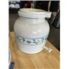 Image 2 : CERAMIC WATER JUG AND 2 LIDDED EASTERN JARS