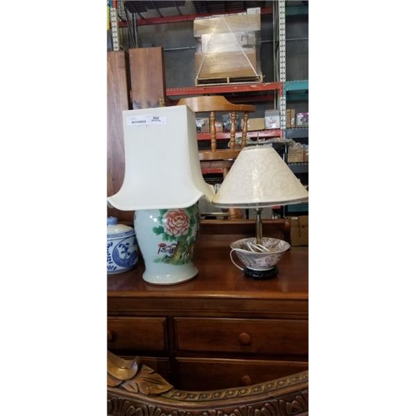 2 EASTERN LAMPS