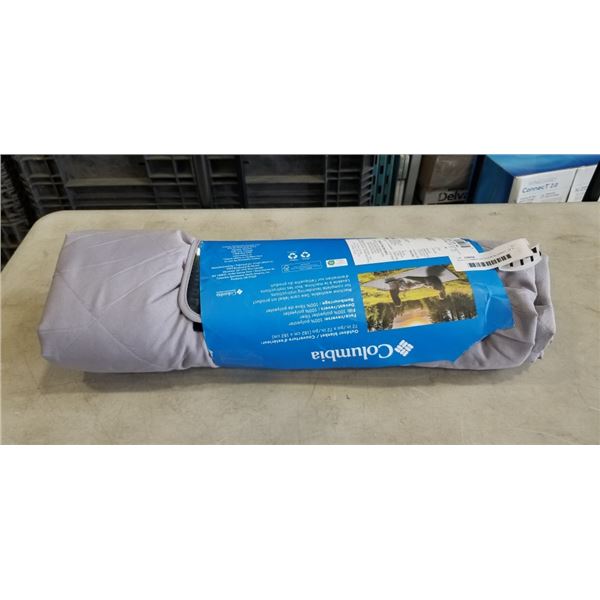 NEW COLUMBIA OUTDOOR BLANKET. 72" X 72"
