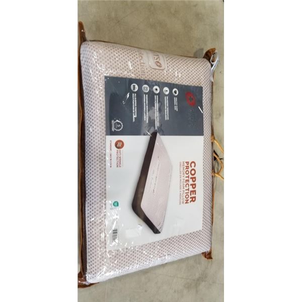 NEW SWISS COMFORTS COPPER PROTECTION MEMORY FOAM PILLOW