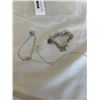 Image 1 : 2 - 925 STERLING BRACELETS AND ONE 950 BRACELET