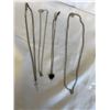 Image 1 : SILVER TONE CHAIN NECKLACES