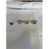 Image 1 : 4 HEAVY SILVER RINGS, TESTED