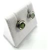 Image 2 : STERLING SILVER NATURAL PERIDOT EARRINGS, W/A $400.00. PERIDOT IS THE BIRTHSTONE FOR AUGUST.