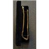 Image 1 : NEW 14K GOLD PLATED 6.5MM CUBAN LINK NECKLACE, 17.5" LONG