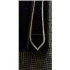 Image 2 : NEW 18K GOLD PLATED 2.5MM PRINCESS CUT SIMULATED DIAMOND (CZ) TENNIS NECKLACE 18" LONG