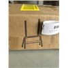 Image 2 : VIVO BLACK MOBILE EASEL TV STAND WITH SHELF