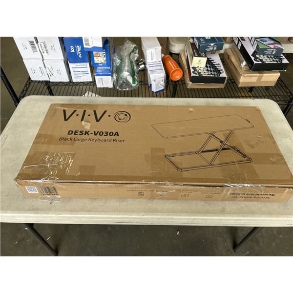 VIVO BLACK LARGE KEYBOARD RISER