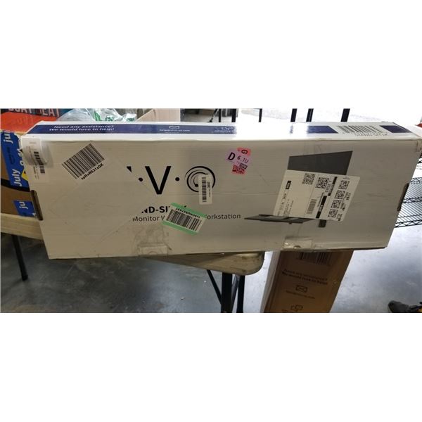 VIVO SIT TO STAND MONITOR WALL MOUNT WORKSTATION