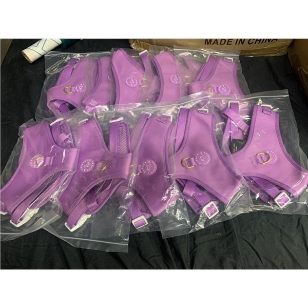 10 NEW THE SHARPER BARKER DOG HARNESSES SIZE LARGE