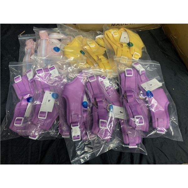 10 NEW THE SHARPER BARKER DOG HARNESSES SIZE LARGE