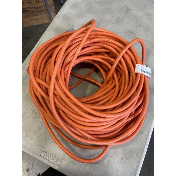 APPROX 200 FOOT HEAVY DUTY LIGHTED ORANGE EXTENSION CORD. 12AWG/3C