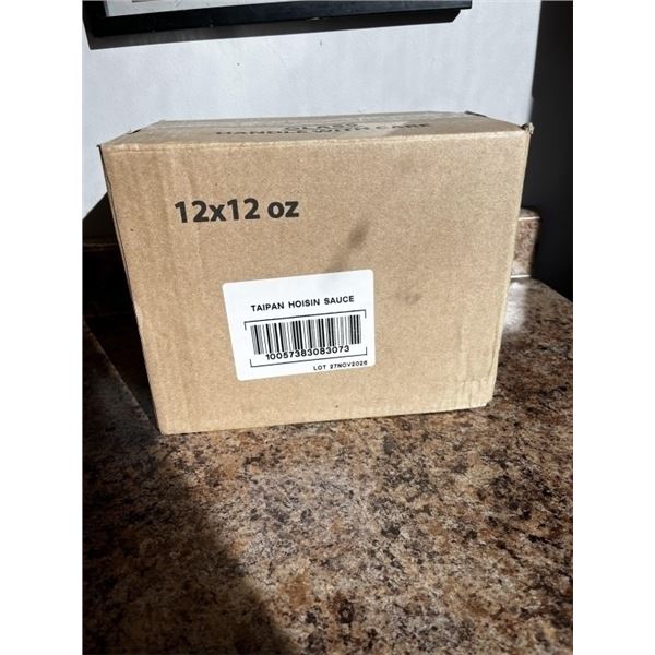 NEW CASE OF TAIPAN HOISIN SAUCE BEST BEFORE 11/27/26