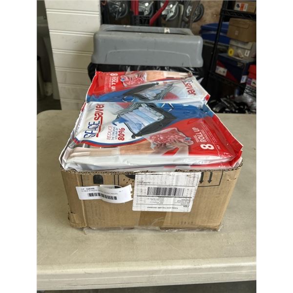 15 NEW 8 PACKS SPACE SAVER TRAVEL RULL UP STORAGE BAGS