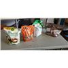 Image 1 : BAG OF COLLEGEN POWDER, NUT MIX, SUNDRIED FIGS, AND BROWNIES