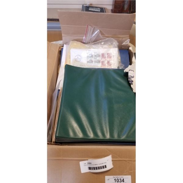 COLLECTION OF STAMPS, ALBUMS AND GUIDES