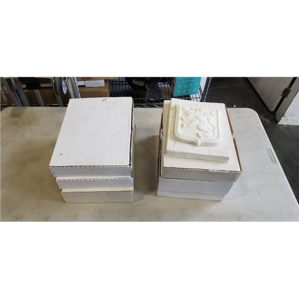 CASE OF NEW POTTERY PLAQUES