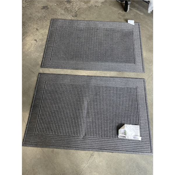 2 NEW TRIBECA INDOOR/OUTDOOR MATS