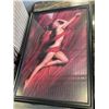 Image 2 : MARILYN MANROE FRAMED PRINT, CANVAS ART, AND 2 IMAGES ON BOARD
