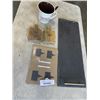 Image 1 : SLATE SERVING CHARCUTERIE BOARD, AND DECORATIVE MUG, TAGS AND MINI BOARDS