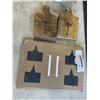 Image 3 : SLATE SERVING CHARCUTERIE BOARD, AND DECORATIVE MUG, TAGS AND MINI BOARDS