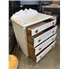 Image 2 : WHITE 4 DRAWER DRESSER