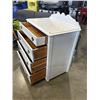 Image 3 : WHITE 4 DRAWER DRESSER
