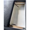 Image 6 : SMALL BLACK SECTIONAL W/ PULLOUT BED