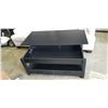 Image 3 : BLACK LIFT TOP COFFEE TABLE
