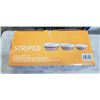 Image 2 : NEW STRIPED 3-PIECE BOWL SET