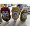 Image 2 : LOT OF NEW SEALED CONDIMENTS - KETCHUP MUSTARD RELISH, 3PK MAYO, FRANKS, AND HIDDEN VALLEY RANCH
