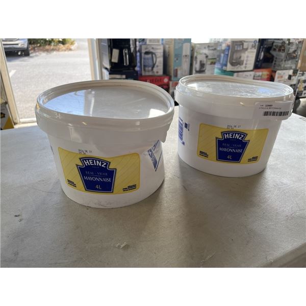 2 PAILS 4L MAYONNAISE