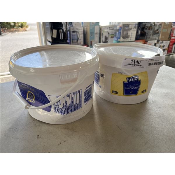 2 PAILS 4L MAYONNAISE