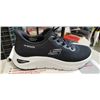 Image 2 : AS NEW SKECHERS SWIFT FIT WOMANS BLACK RUNNING SHOES. SIZE 6 US