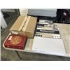 Image 1 : YELLOW MOUNTAIN CHINESE MAHJONG IN SOFTCASE, AND BACKGAMMON WOODEN PIANO LACQUER SET, AND HUSARIA CH