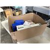 Image 2 : TRAY OF HOUSEHOLD ITEMS INCLUDING 2 BOXES CURAPROX PRIME REFILLS, 70% ISOPROPYL ALCOHOL PREP PADS, A